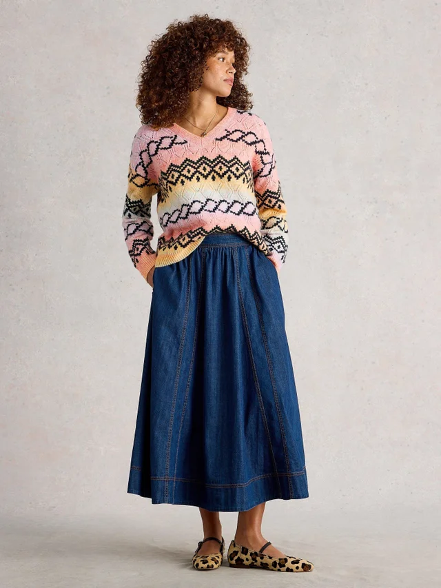 Pull Pointelle Spacedye