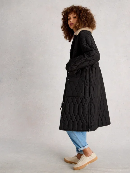 Manteau Matelassé Nolan - Pure Blk - 52/R Image 4