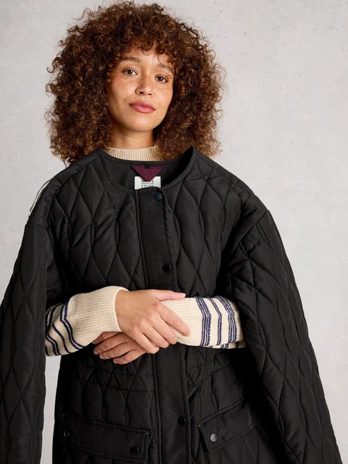 Manteau Matelassé Nolan - Pure Blk - 52/R Image 1