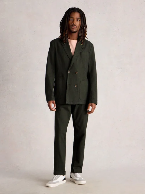 Blazer À Chevrons - Khaki Grn - 46 Image 2