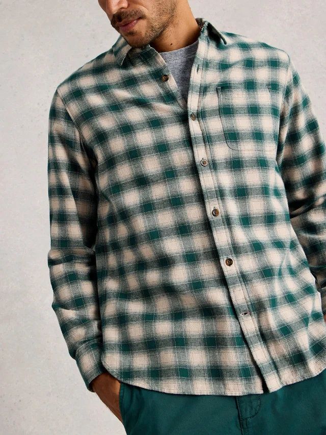 Chemise à carreaux bicolore Ludlow