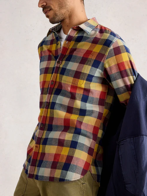 Chemise À Carreaux Preston Buffalo - Red Mlt - XXL Image 1