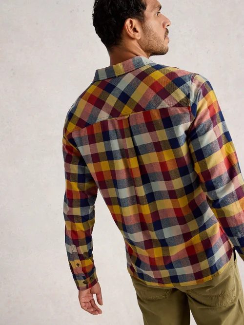 Chemise À Carreaux Preston Buffalo - Red Mlt - XXL Image 4