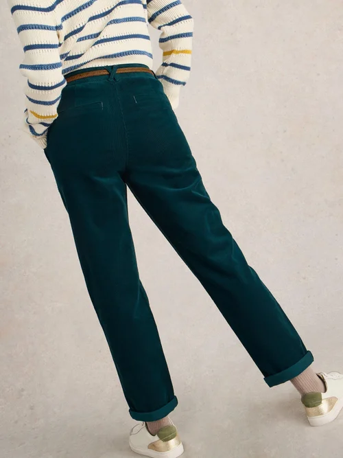 Pantalon Twister En Velours Côtelé - Dk Green - 52/R Image 4