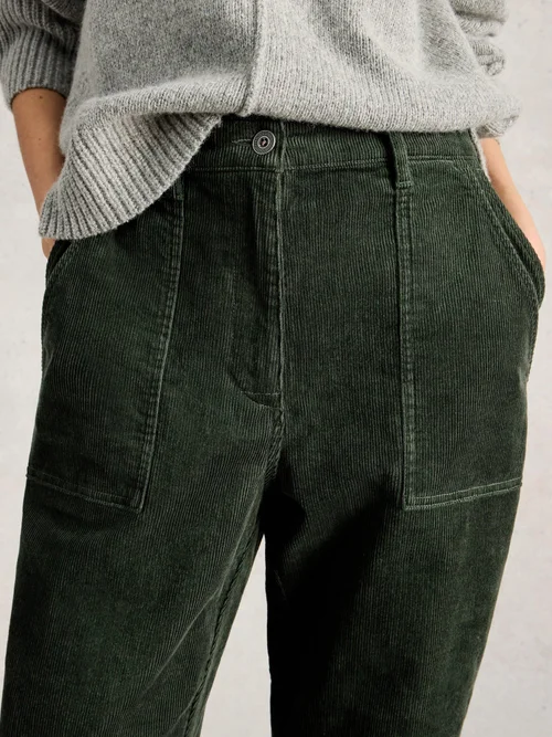 Pantalon Twister En Velours Côtelé - Dk Green - 52/R Image 3