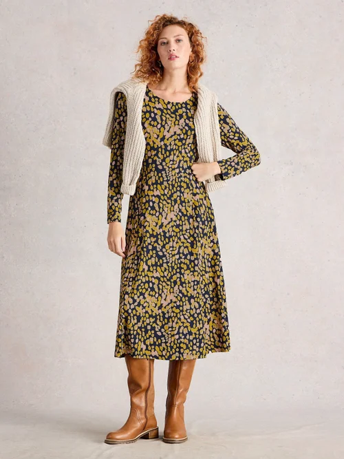 Robe en jersey Madeline - Chart Mlt - 52/R Image 2