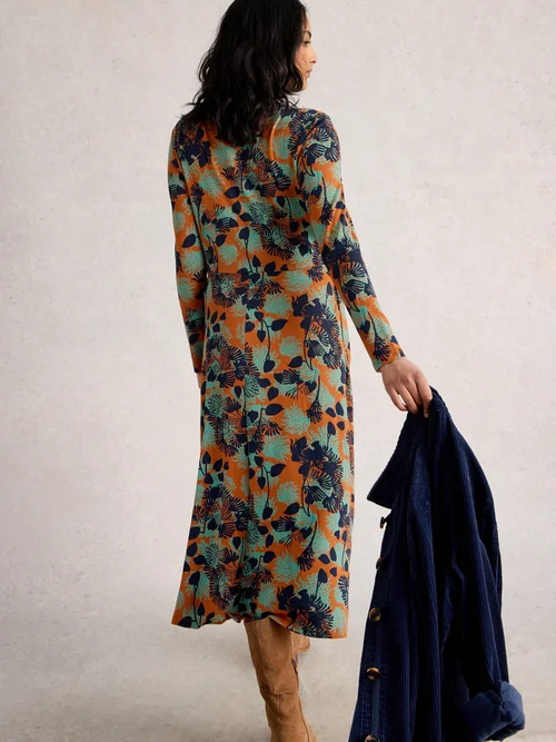 Robe en jersey Madeline - Orange Mlt - 52/R Image 4