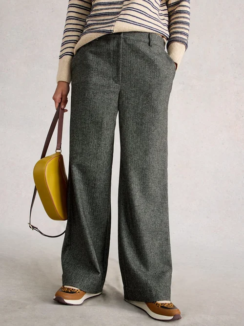 Pantalon Large Belle Tweedy - Grey Mlt - 52/R Image 3