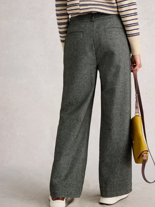 Pantalon Large Belle Tweedy - Grey Mlt - 52/R Image 4