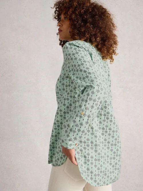 Chemise Longue Sophie - Green Pr - 52/R Image 4