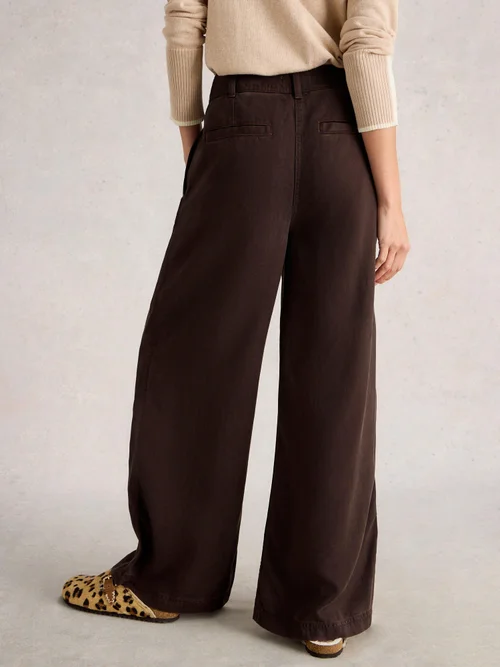 Pantalon Large Sasha - Dk Brown - 48/R Image 4