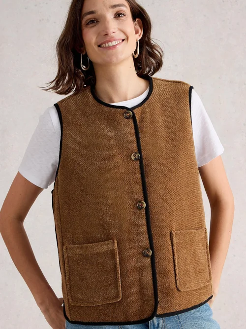 Gilet Réversible Emma - Blk Mlt - 44 Image 3