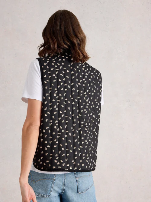 Gilet Réversible Emma - Blk Mlt - 44 Image 4
