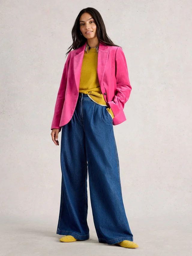 Blazer en velours Evelyn