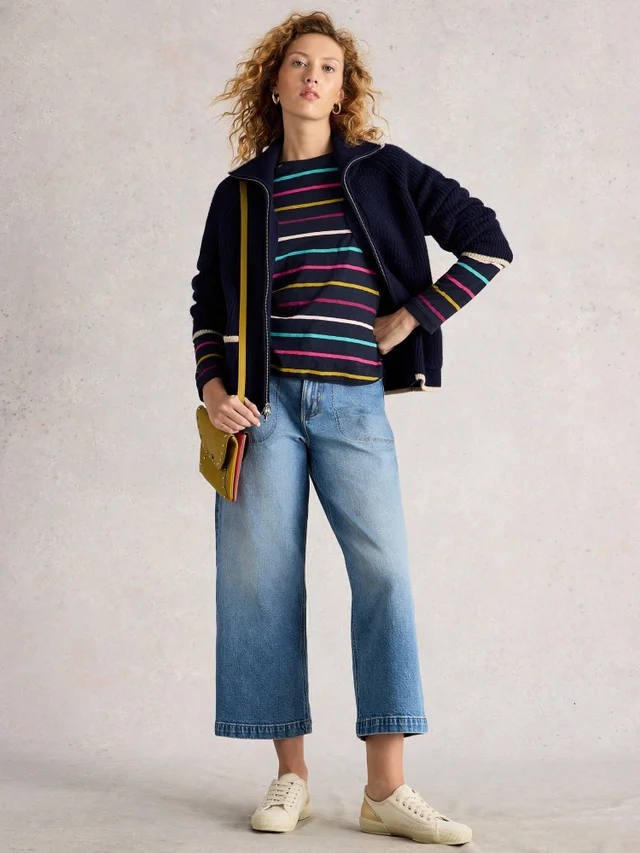 T-Shirt À Manches Longues À Rayures Clara