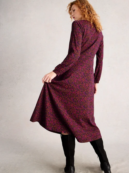 Robe En Jersey Megan - Pink Mlt - 52/R Image 4