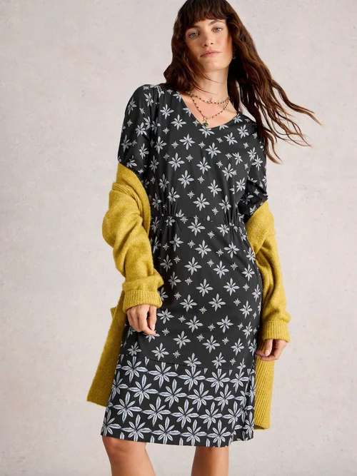 Robe En Jersey Tallie - Blk Mlt - 52/R Image 1