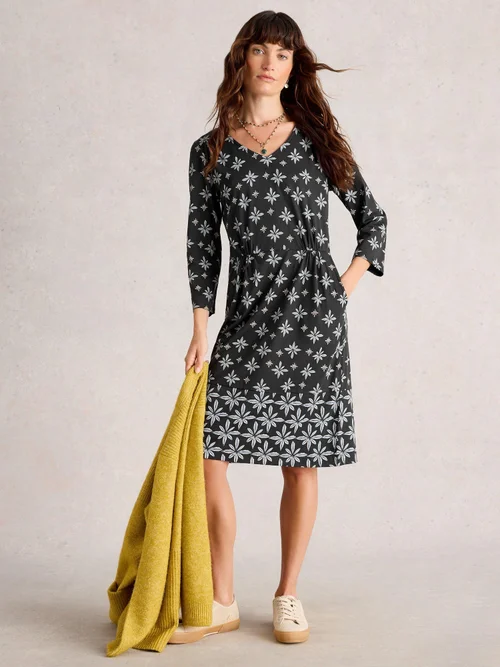 Robe En Jersey Tallie - Blk Mlt - 52/R Image 2