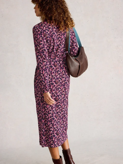Robe Chemise En Jersey Annie - Pink Mlt - 50/R Image 4