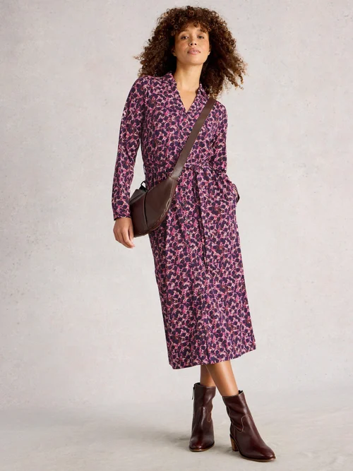 Robe Chemise En Jersey Annie - Pink Mlt - 48/R Image 2