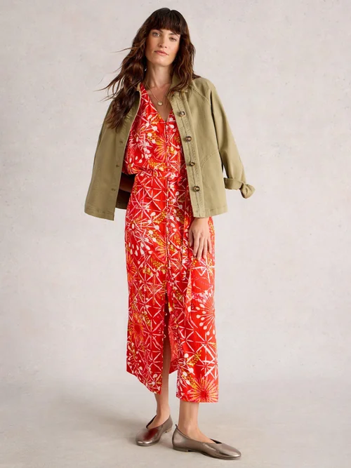 Robe Kiki Kimono - Red Mlt - 44/R Image 2