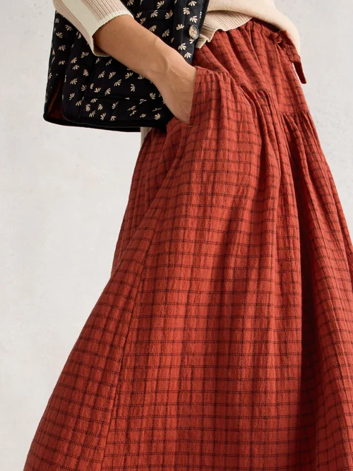 Jupe Midi Seema - Mid Orange - 52 Image 1