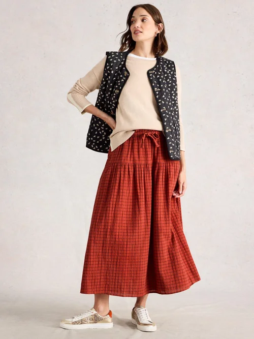 Jupe Midi Seema - Mid Orange - 40 Image 2
