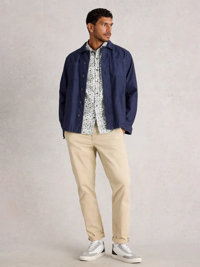 Chemise Finsbury Imprimé Vélo Monochrome