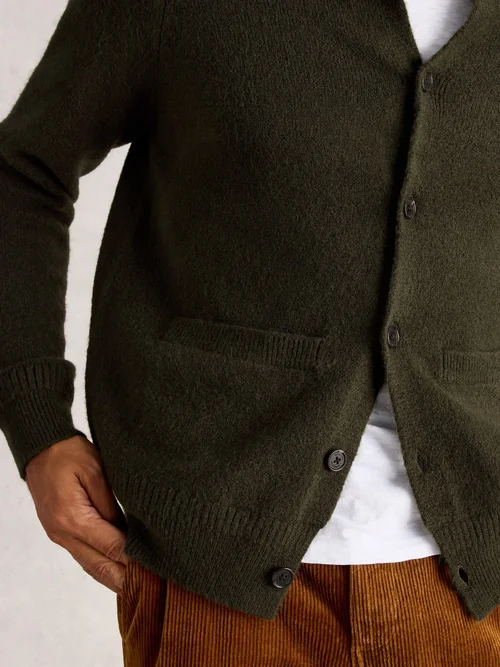 Cardigan Bomber - Dk Green - XXL Image 3
