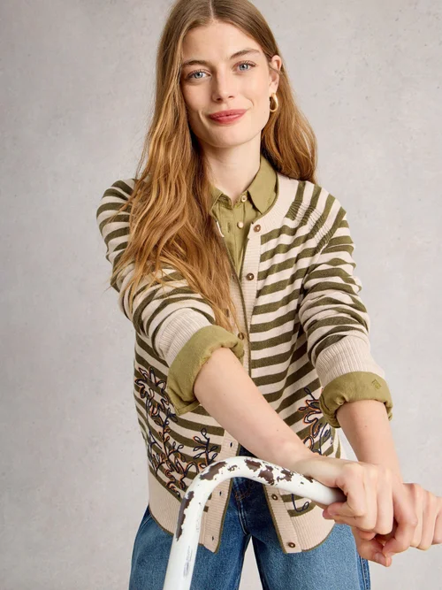 Cardigan Lulu Emb - Nat Mlt - 52 Image 3