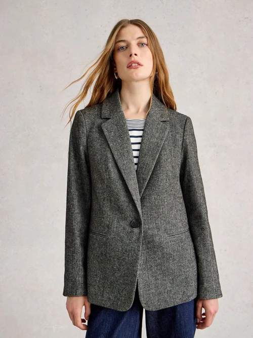 Blazer Evelyn Tweedy - Grey Mlt - 52 Image 3