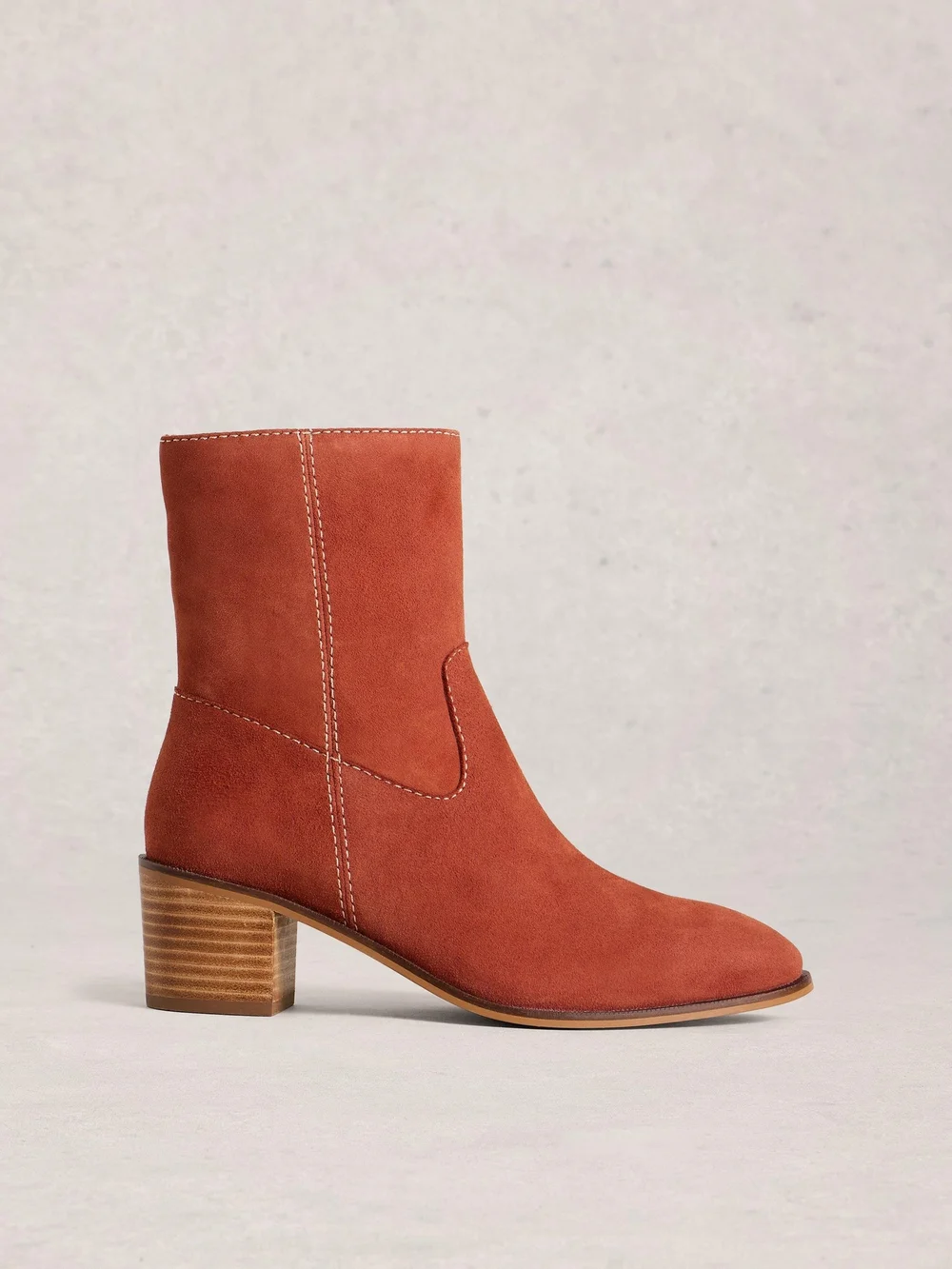 Bottines En Daim Izzy - Dk Orange - 41 Image 1