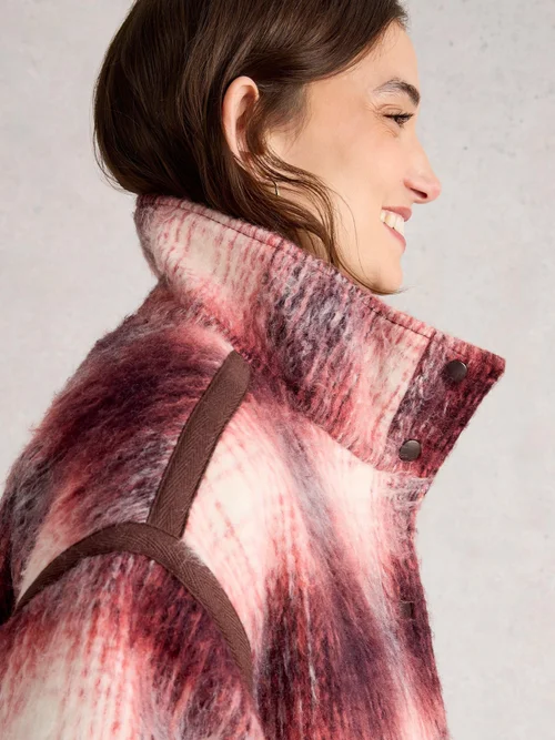 Manteau Réversible Marlowe - Plum Mlt - 50 Image 1