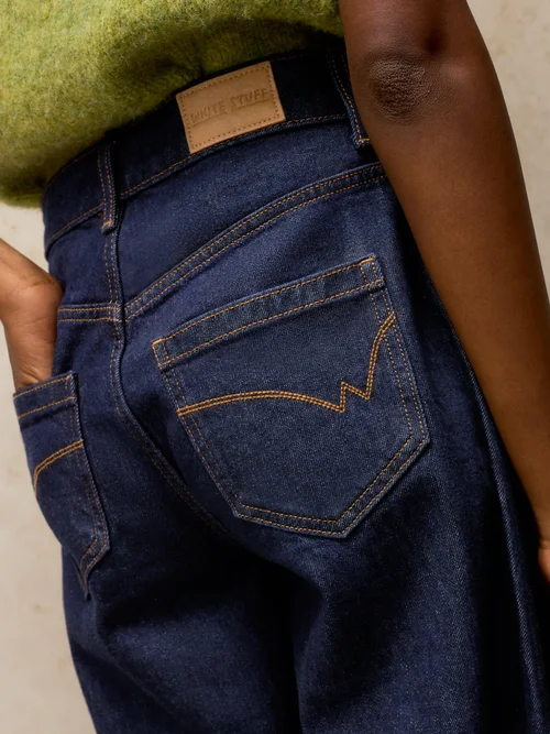 Jean Aubrey À Jambe Tonneau - Dk Denim - 52/R Image 3