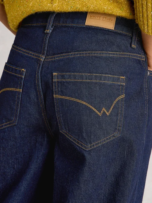 Jeans Aubrey Barrel-Fit - Dk Denim - 52/R Image 3