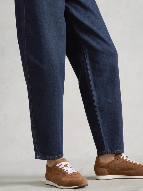 Jean Aubrey À Jambe Tonneau - Dk Denim - 52/R Image 3