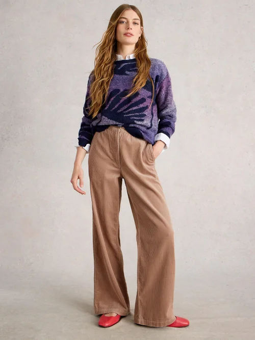 Pantalon large Belle Cord - Lgt Nat - 52/R Image 2