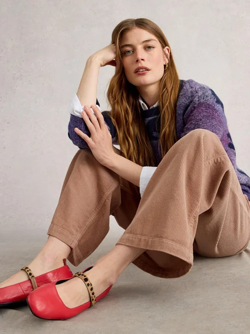 Pantalon large Belle Cord - Lgt Nat - 52/R Image 3