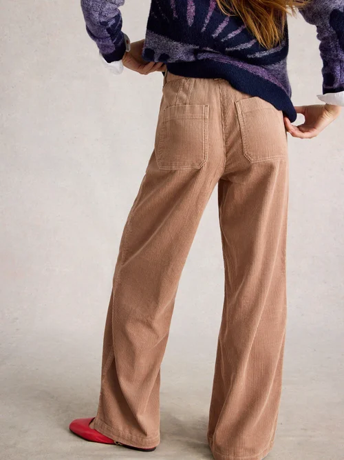 Pantalon large Belle Cord - Lgt Nat - 52/R Image 4