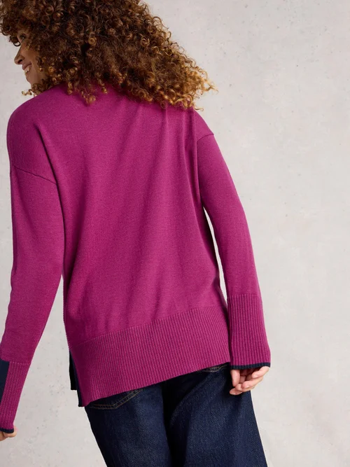 Pull Olive - Dk Plum - 52 Image 4