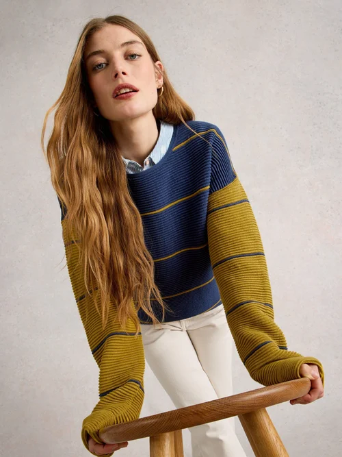 Pull Rayé Jana - Navy Multi - 52 Image 1