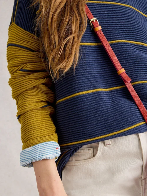 Pull Rayé Jana - Navy Multi - 52 Image 3