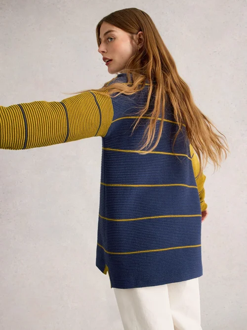 Pull Rayé Jana - Navy Multi - 52 Image 4