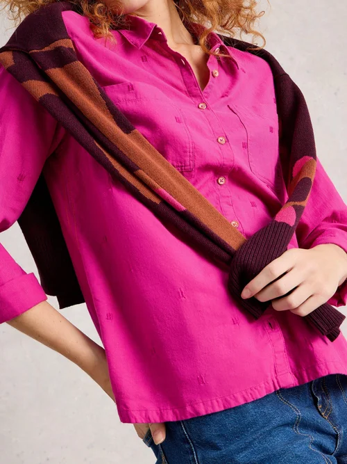 Chemise Sophie En Coton Biologique - Brt Pink - 52 Image 1