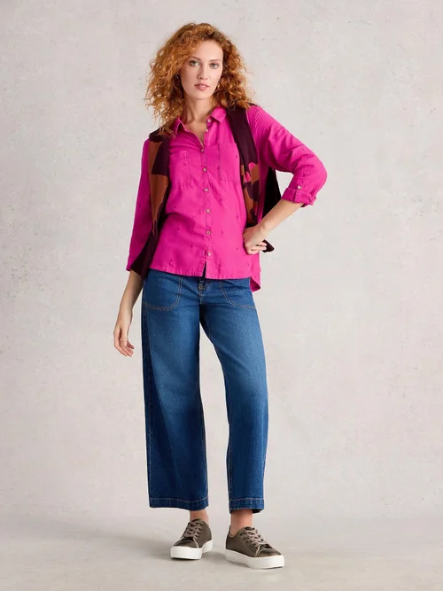 Chemise Sophie En Coton Biologique - Brt Pink - 52 Image 2