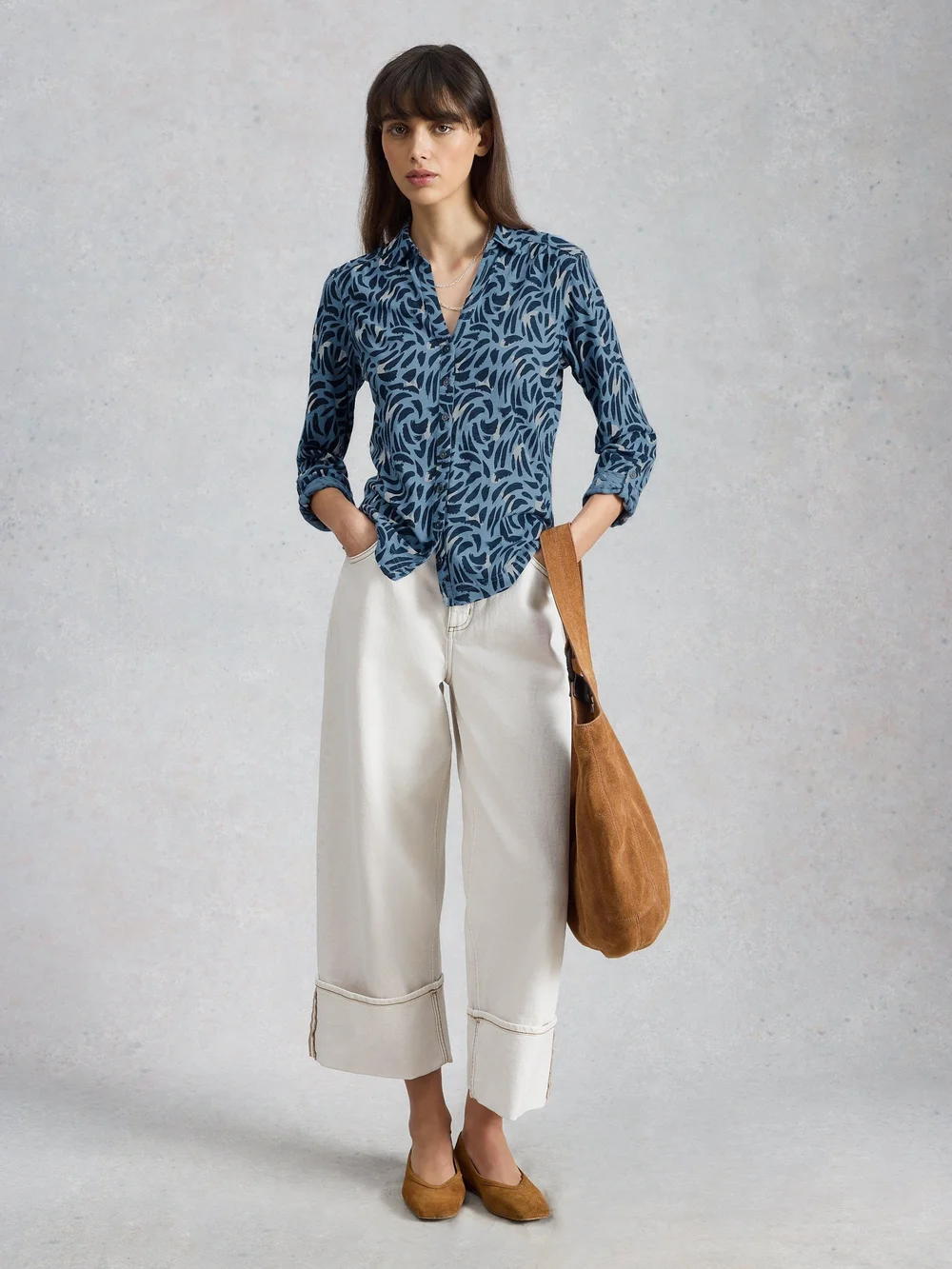 Chemise En Jersey Annie - Blue Pr - 52 Image 1