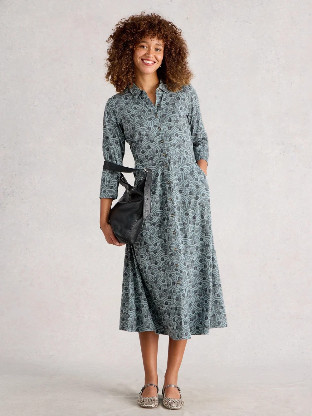 Robe Chemise En Jersey Rua - Blue Pr - 48/R Image 1
