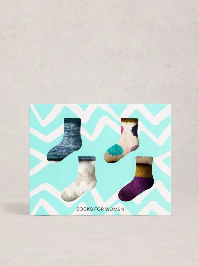 Lot De 4 Chaussettes Courtes Hotch Potch