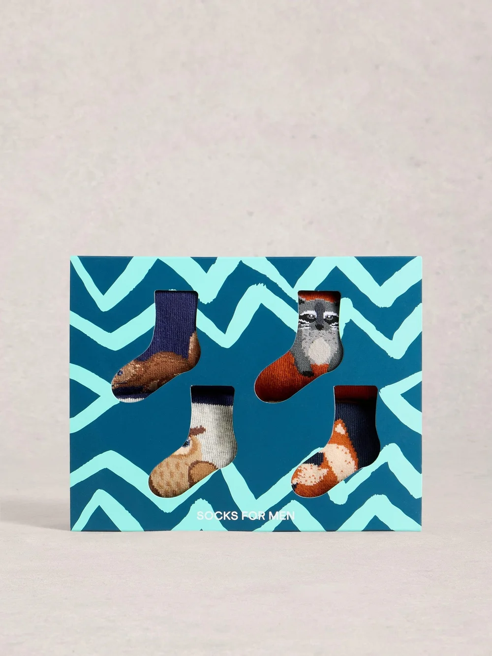 Lot De 4 Paires De Socquettes Woodland - Navy Multi - 44-46 Image 1