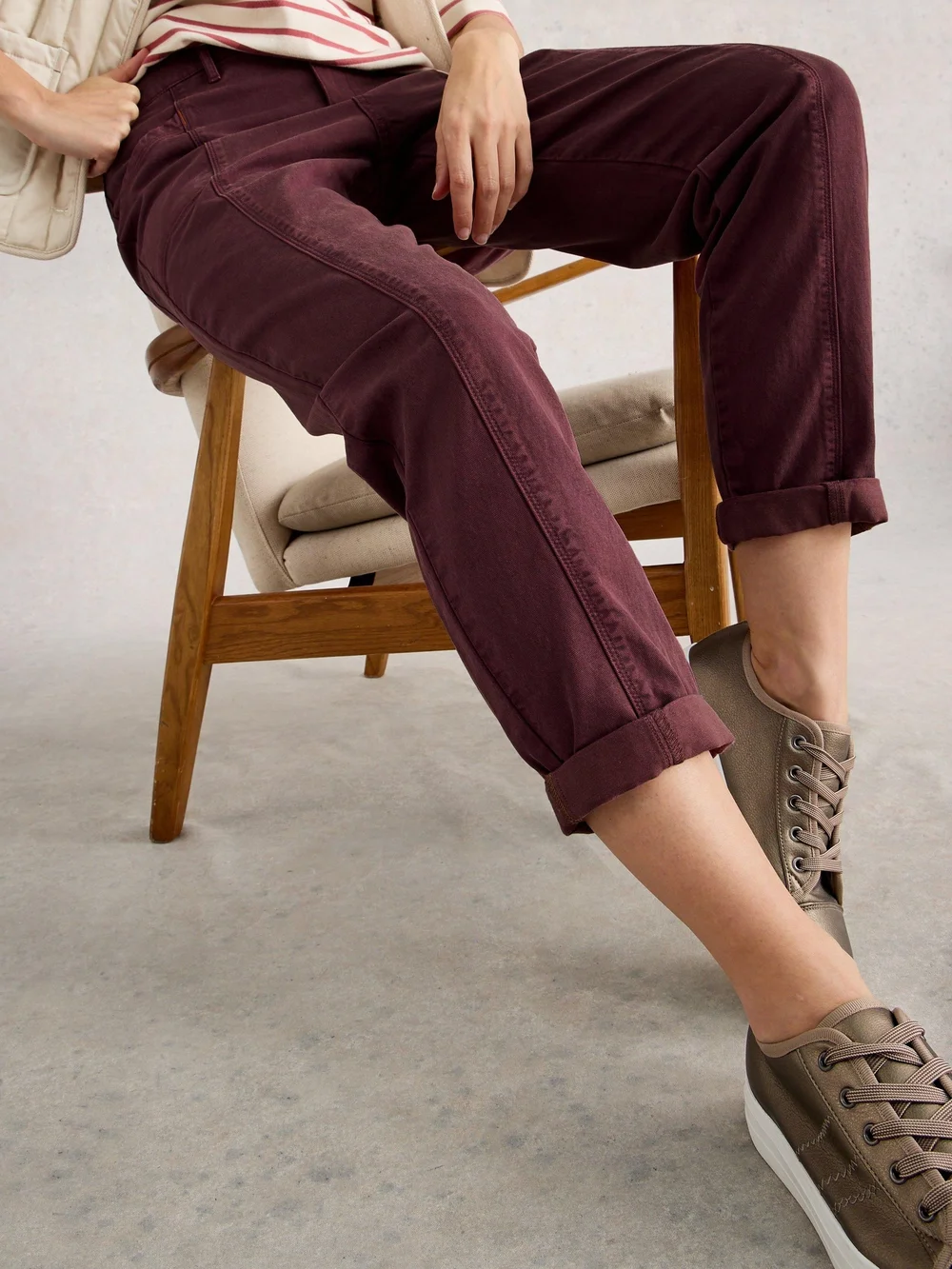 Pantalon Thea - Dk Plum - 52/R Image 1